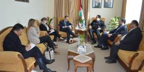 صيدم يبحث مع القنصل الإيطالي وسفيرة أيرلندا سبل تعزيز التعاون في قطاعات التعليم
