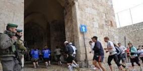 الاحتلال ينظم ماراثونا تهويديا في القدس