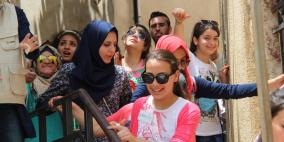 رحلة النادي الصيفي لمركز جبل النار إلى بلدة سبسطية