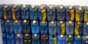 الضابطة الجمركية تضبط شاحنة وقود مهرب في رام الله