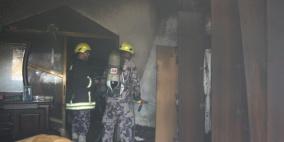 إحتراق منزل في بيت لحم