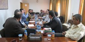 قلقيلية: اجتماع لمناقشة التحضيرات والجاهزية لمواجهة الطوارئ في المحافظة