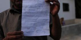 الاحتلال يخطر بهدم خيمتين جنوب الخليل