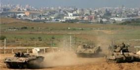 الاحتلال يستهدف المزارعين بغزة دون اصابات