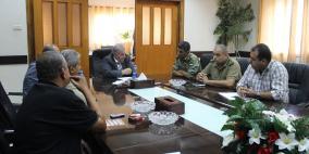 رئيس بلدية طولكرم يبحث مع مدير الإرتباط العسكري توطيد العلاقات المشتركة