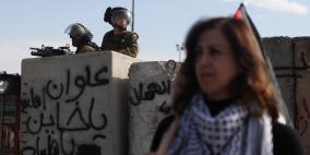 مواجهات مع قوات الاحتلال الإسرائيلي على حاجز قلنديا، شمال القدس المحتلة. تضامننا مع الاقصى