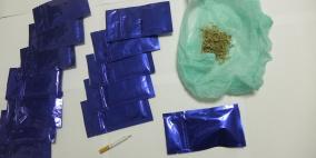 جنين: الشرطة تقبض على شخص لحيازته وتعاطيه للمخدرات