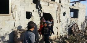 بالصور: القصف الذي استهدف مناطق عدة في قطاع غزة