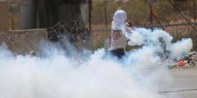 مواجهات قرب "عوفر" عقب مسيرة تضامنية مع الأسرى