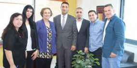 طرود غذائية ضمن حملة "رمضان يجمعنا بالحب والعطاء" الرمضانية  في قرية النبي صموئيل