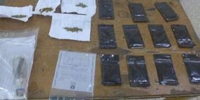 الشرطة تضبط مواد مخدرة في جنين