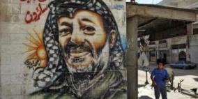 جنين: جدارية للشهيد عرفات وزراعة أشجار في الطرم بذكرى الاستقلال