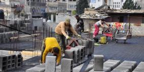 الإسمنت يُوقف الحياة في غزة