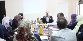 عقد دورة تدريبية متخصصة لمدراء و منشطي مخيم ياسر عرفات