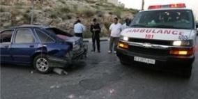 إصابتان جراء انزلاق مركبة جنوب نابلس