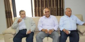 محافظ نابلس يستقبل رئيس بلدية  نابلس والمجلس البلدي