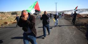 مواجهات على المدخل الشمالي لمدينة البيرة