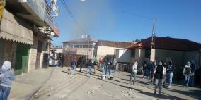 اصابة شاب في اندلاع مواجهات ببلدة سلوان