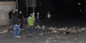 إصابات بالمطاط والاختناق خلال مواجهات مع الاحتلال في بيت أمر