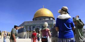 قوات الاحتلال تشدد من اجراءاتها عند بوابات المسجد الاقصى