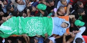 تشييع الشهيد محمود غنيمات في الخليل