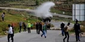 إصابة صحافيين خلال قمع وقفة تضامنية أمام عوفر