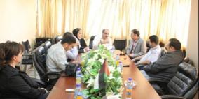 تجمع الشباب الفلسطيني الحر " شباب" يلتقي المهندس عرفات