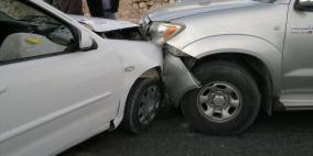 8 إصابات في حادث سير بين ثلاث مركبات قرب قلقيلية