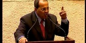 الطيبي عن نتنياهو وموفاز: طنجرة ولاقت غطاها !