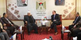 محافظ طولكرم يستقبل الشيخ يوسف ادعيس