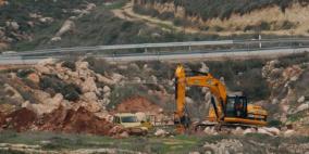 الاحتلال يخرب مئات الدونمات المزروعة في مسافر يطا