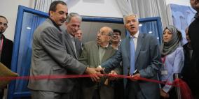 افتتاح معرض الصناعات الانشائية الفلسطينية