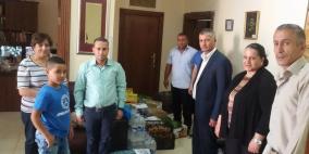 وقائي رام الله والييرة يوزع مواد تموينية وطبية بمناسبة شهر رمضان المبارك