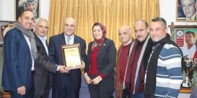 أكرم عبد اللطيف جراب رئيس مجلس إدارة بنك القدس يختتم زيارته لقطاع غزة