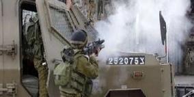 إصابة مواطن واعتقال آخر في نابلس