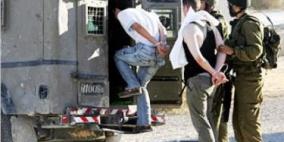 الاحتلال الاسرائيلي يعتقل اربعة شبان شرقي قلقيلية