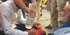 الاعتداء على مسن واعتقال شاب بالقدس