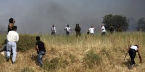 احتجاز 15 مستوطنا في قرية قصرة جنوب نابلس