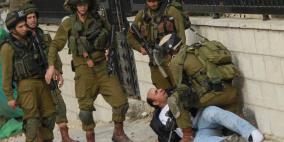 اعتقال شاب وإصابات بالرصاص الحي والمطاطي في مواجهات قرب  مخيم الجلزون