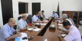 محافظة قلقيلية تعقد إجتماعا لإعداد الخطة الإستراتيجية الخاصة بها