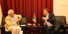 دبور يبحث الأوضاع في المخيمات بلبنان