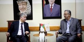 محافظ طولكرم  يستقبل أمين عام جبهة النضال الشعبي