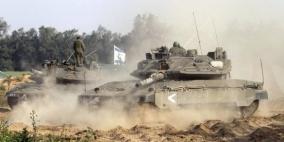 توغل محدود لآليات الاحتلال شمال بيت لاهيا وإطلاق نار شرق المغازي