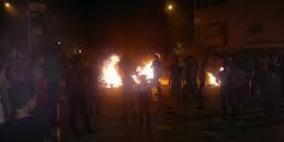 احتجاجات في نابلس على خلفية ديون الكهرباء