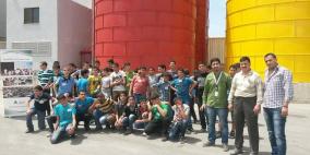 إنجاز تنفذ زيارة ميدانية لشركة حرباوي الصناعية التجارية بنابلس