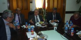 طولكرم: الجلاد وعساف يستعرضان سبل دعم القطاع الزراعي