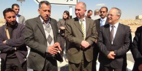 القواسمي والزعتري يطلعان على مكبات النفايات العشوائية و المكب المركزي لمعالجتها