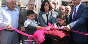 افتتاح حديقة ترفيهية في حي المعاجين بمدينة نابلس