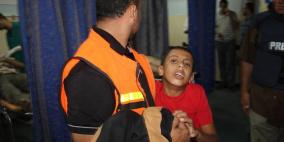 40 جريح خلال قصف منزل عائلة أبو عقلين بحي الصبرة