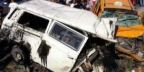 12 إصابة في 4 حوادث سير بالضفة اليوم